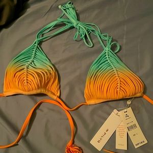 NWT never worn PILYQ hombre bikini top